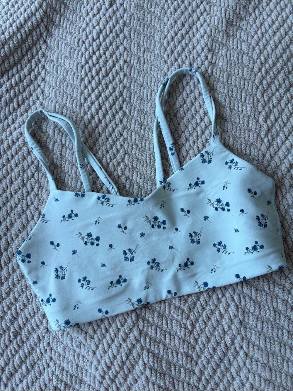 all in motion Mint Blue Floral Bralette